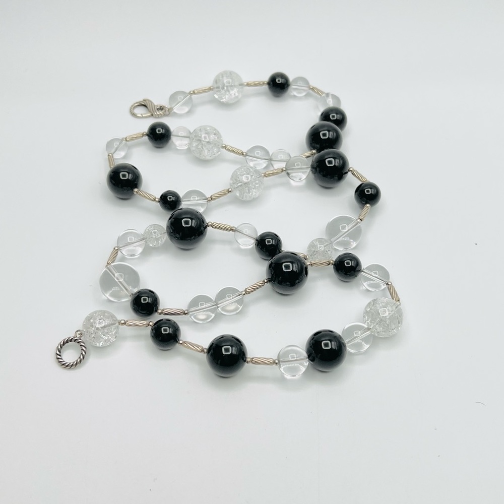 David Yurman Popcorn Cable Station
Necklace Onyx With Crystal - Picture 7 of 10